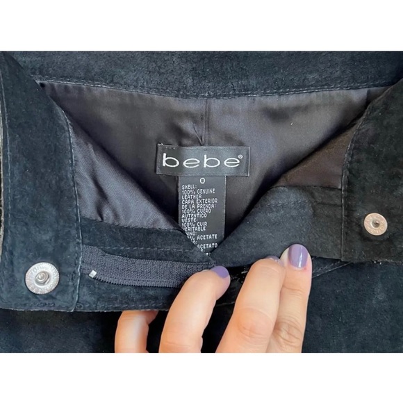 bebe Black Mini Skirt - Picture 3 of 4